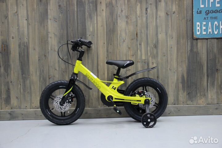 Детский велосипед на дисковых тормозах 14 дюймов