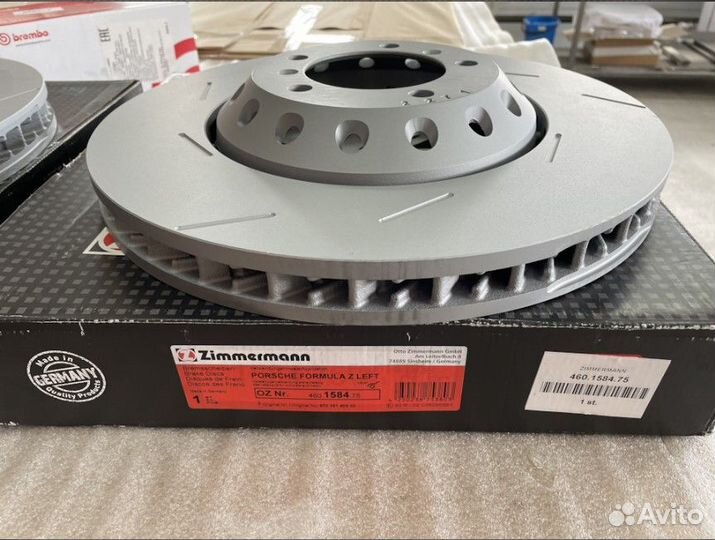 Тормозные диски Порше Панамера Турбо 970