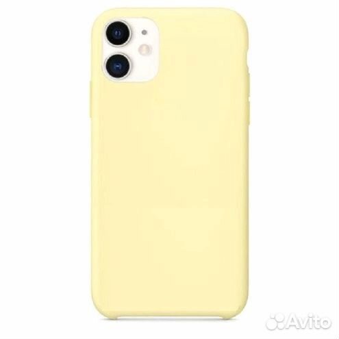 Silicone Case iPhone 11 Желтый