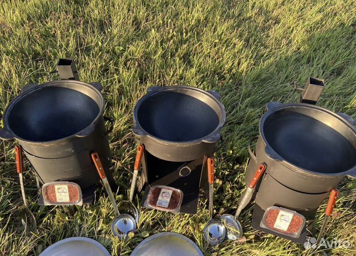 Kазан чугyнный 10л