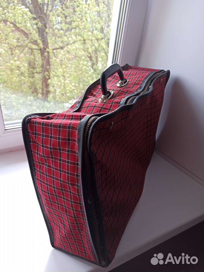 Чемодан тканевый СССР