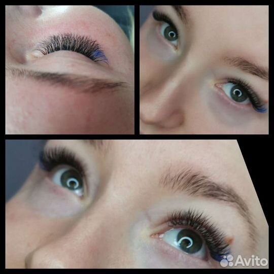 Наращивание ресниц и наращивание ногтей на дому