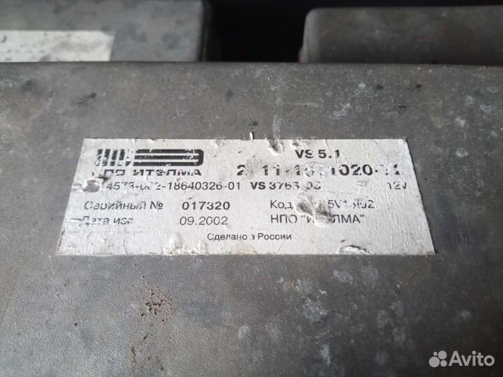 Эбу ваз 2110 2111 2112