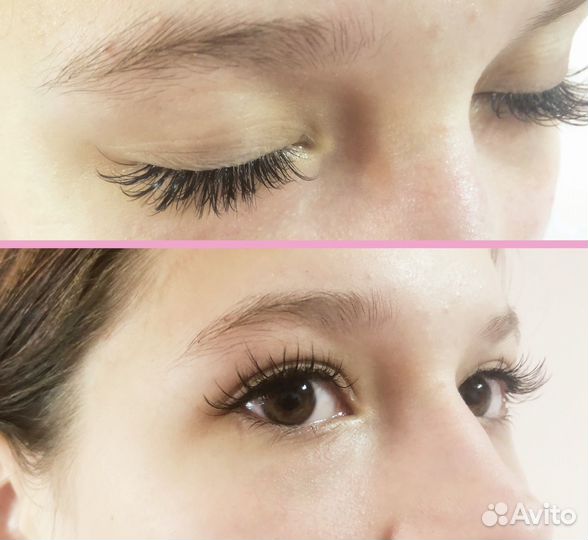 Наращивание ресниц, все эффекты