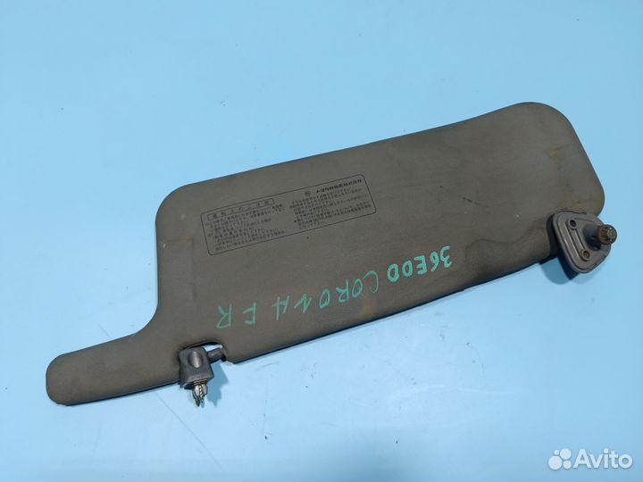 Козырёк солнцезащитный для Toyota Corona 1992-1996