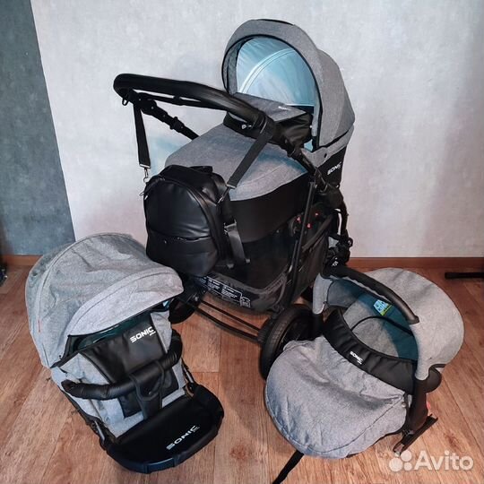 Коляска Verdi Sonic plus 3 в 1 Польша