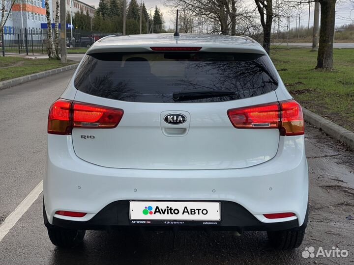 Kia Rio 1.6 AT, 2017, 37 600 км