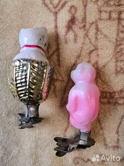 Елочные игрушки СССР