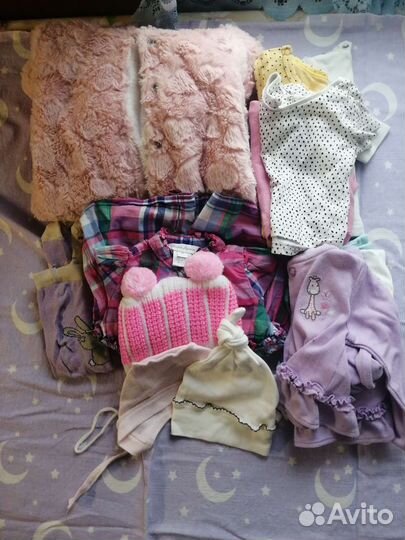 Пакет одежды для маленькой модницы 3-6м