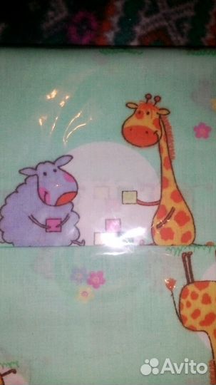 Постельное белье в кроватку, новое