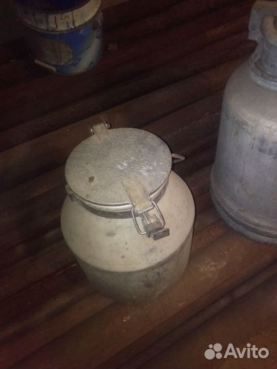 Фляга алюминиевая бу 40л