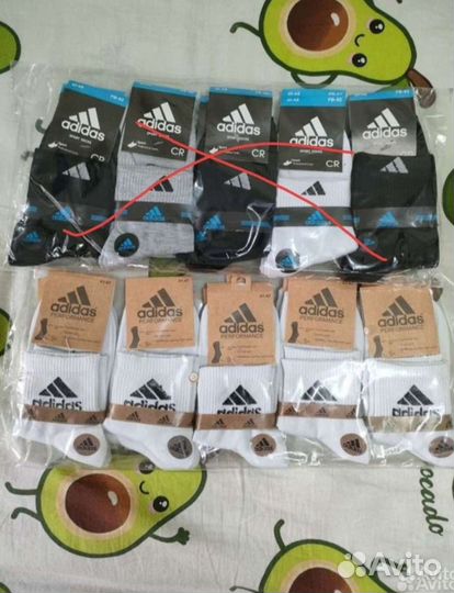 Носки adidas белые