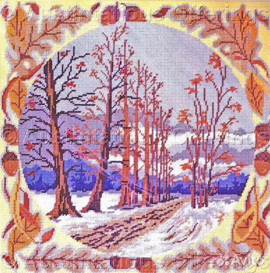 Набор для вышивания Candamar, 1986г. Раритет. США