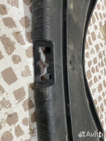 Обшивка задней панели киа соул 2