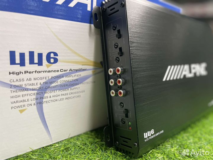 Усилитель звука Alpine 4 канальный