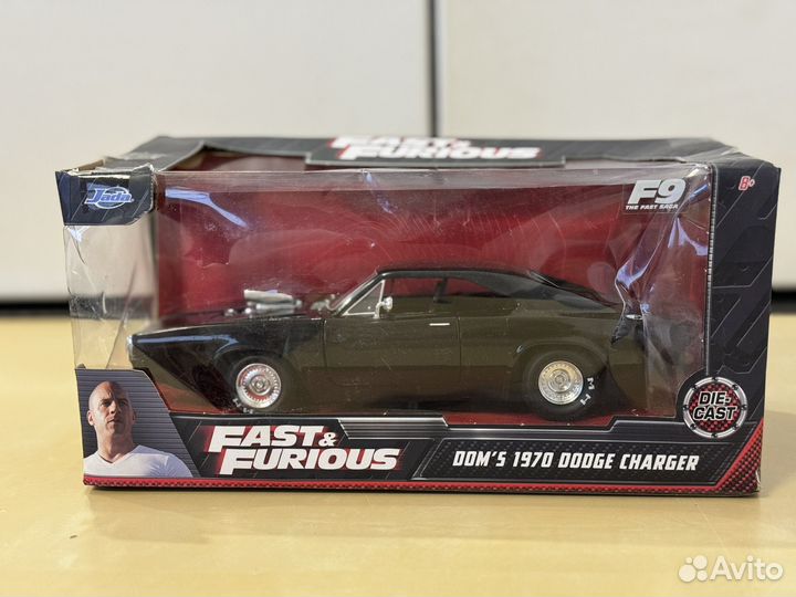 Модель авто Dodge Charger 1970, fast 9, jada