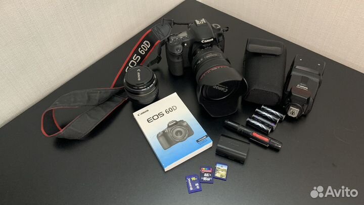 Canon 60d + Объективы Canon 24-105mm 4 и 50mm 1.4