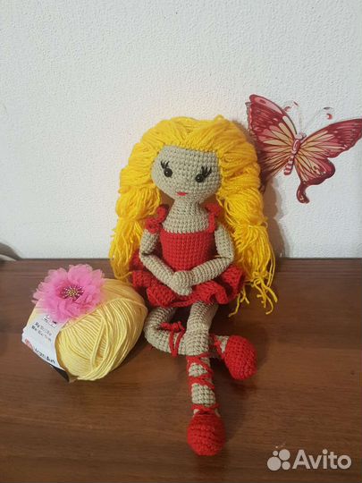 Мягкие вязаные игрушки