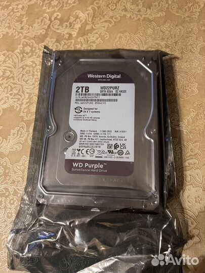 Жесткий диск 2тб WD22purz