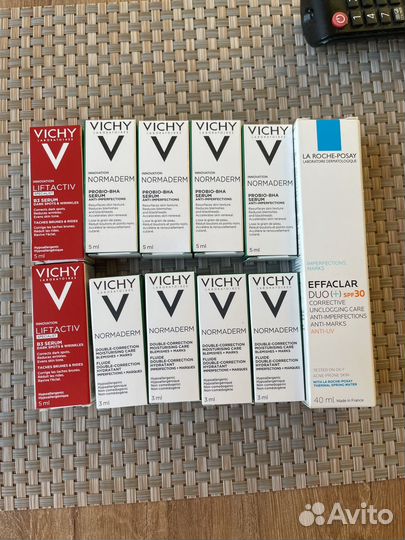 La roche posay effaclar duo spf 30 +пробники vichy