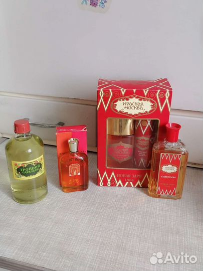 Винтажный парфюм Красная Москва