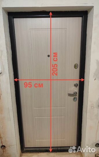 Дверь входная металлическая