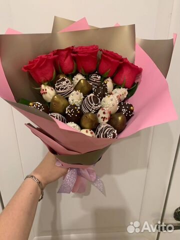 Шикарные сладкие букеты на 14 февраля