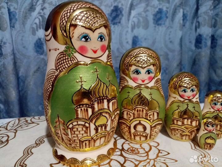 Матрёшки выжженные