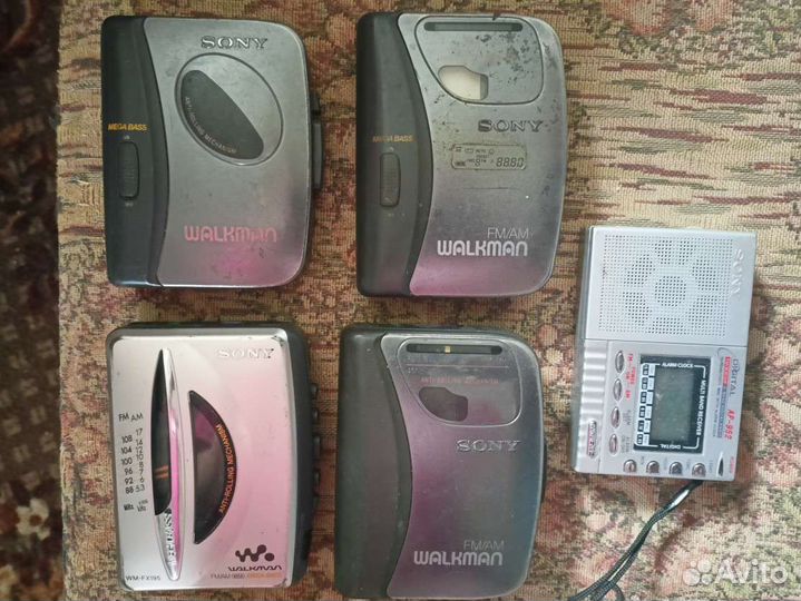 Кассетный плеер sony wm-fx