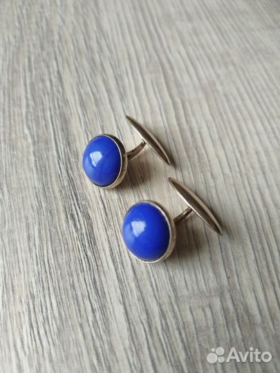 Запонки серебро СССР