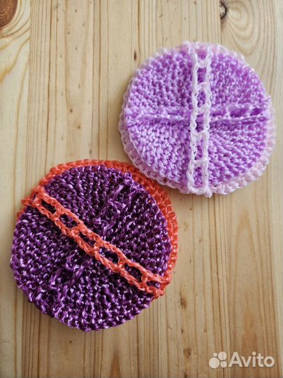 Мочалка для овощей 2шт