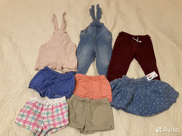 Одежда на девочку 12-18 месяцев, 86 см