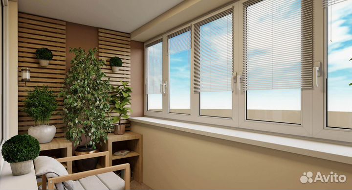 Окна и балконы