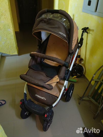 Детская коляска 2в1 бу