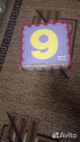 Детский коврик пазл