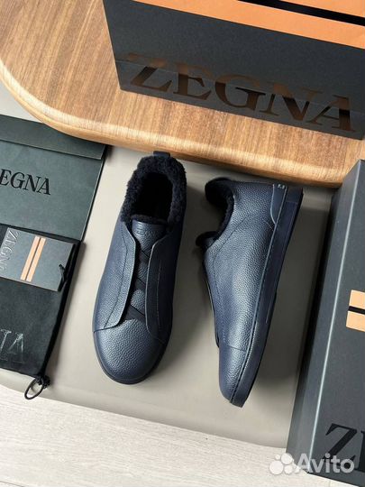 Кроссовки мужские зимние Zegna