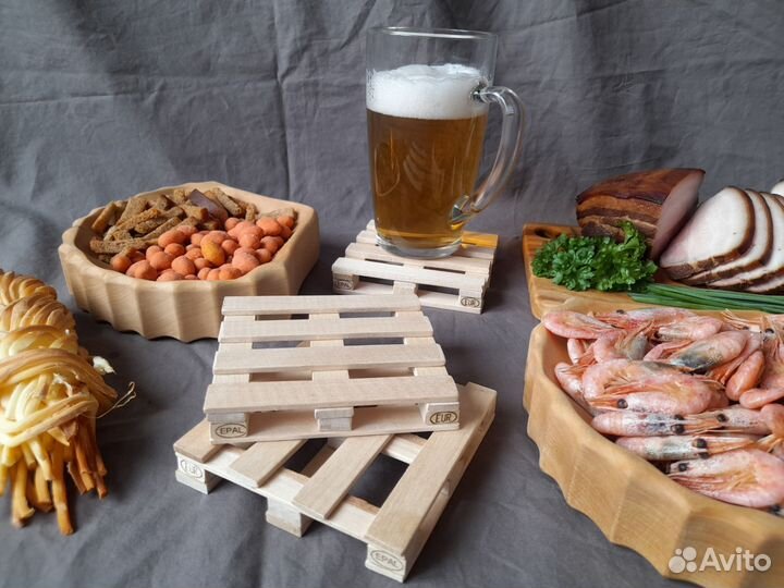 Комплект подставок под кружку 