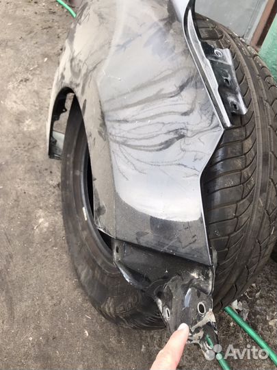 Крыло переднее правое королла тойота 2014 г