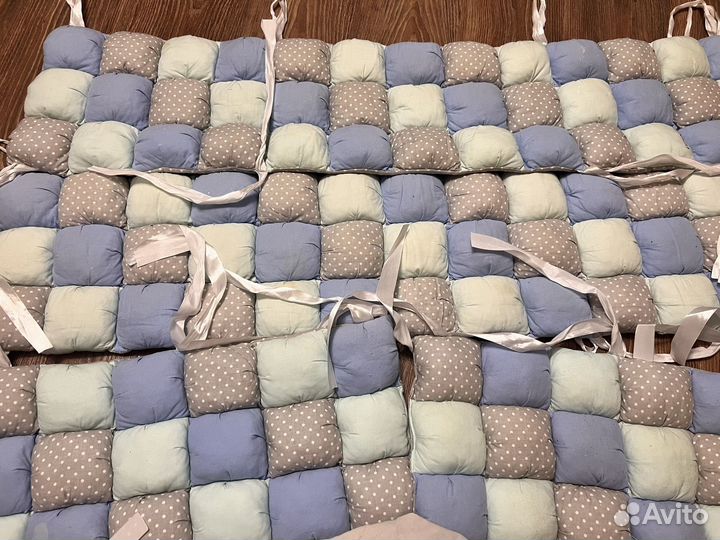 Бортики на кроватку для мальчика бу