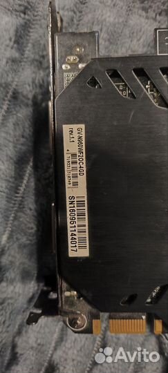 Видеокарта gtx 960 4 gb