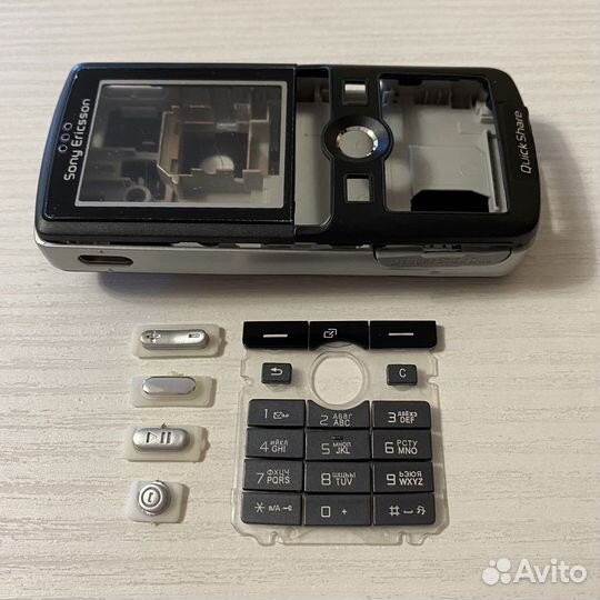 Sony ericsson k750i корпус с кнопками, зарядка