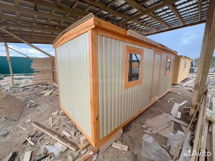 Вагончик с надежной крышей