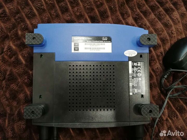 Беспроводной роутер Linksys WRT54GL