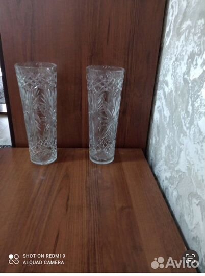 Хрустальные вазы