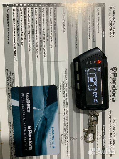 Брелки Pandora DXL 4970