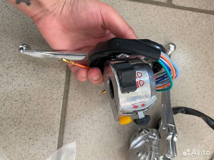 Блок переключателей правый + левый с рычагами alph