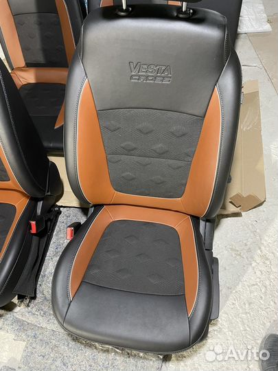 Сидения И обшивки на Весту от Техно комплект