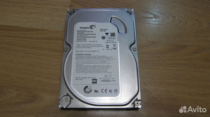 Жесткий диск 3,5 дюйма Seagate ST500DM002 500гб