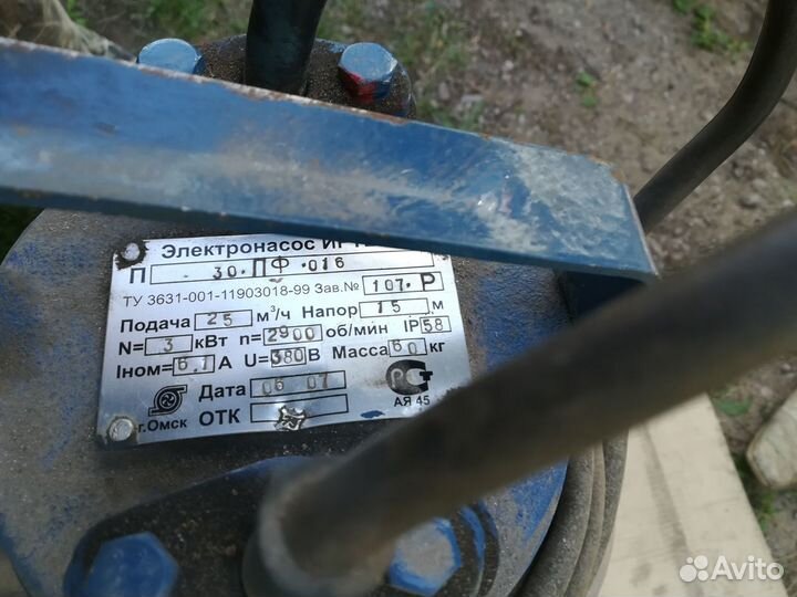 Насос погружной фекальный Иртыш