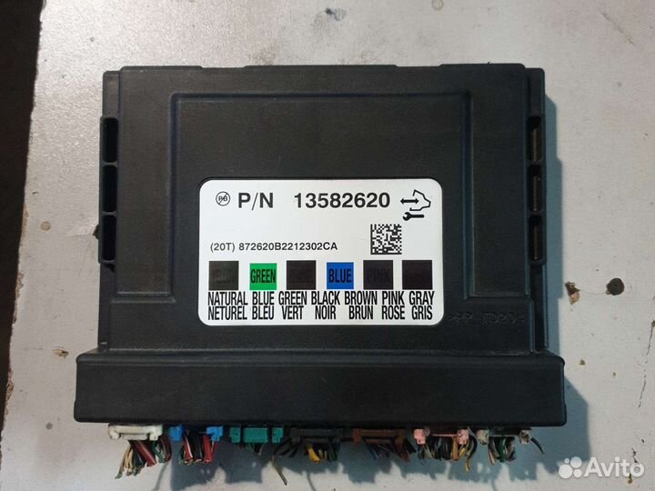 Блок комфорта шевроле авео т300